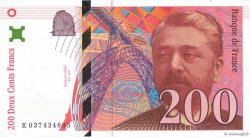 200 Francs EIFFEL FRANCE  1996 F.75.03a AU+