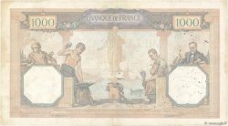 1000 Francs CÉRÈS ET MERCURE FRANCE  1930 F.37.04 TB