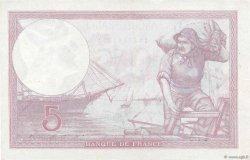 5 Francs FEMME CASQUÉE modifié FRANKREICH  1939 F.04.06 fVZ