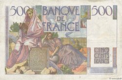 500 Francs CHATEAUBRIAND FRANCE  1946 F.34.05 VF-