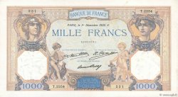 1000 Francs CÉRÈS ET MERCURE FRANCE  1932 F.37.07 VF