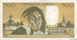 500 Francs PASCAL FRANCE  1969 F.71.04 TB