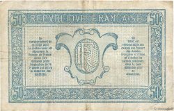 50 Centimes TRÉSORERIE AUX ARMÉES 1917 FRANCIA  1917 VF.01.06 BC+