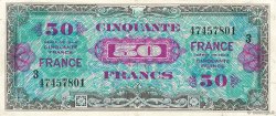 50 Francs FRANCE FRANCE  1945 VF.24.03 VF