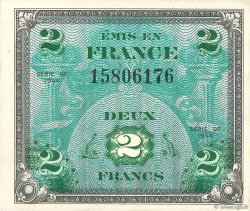 2 Francs DRAPEAU FRANKREICH  1944 VF.16.01 fST
