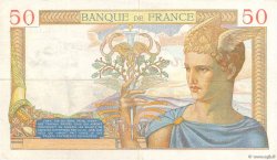 50 Francs CÉRÈS FRANKREICH  1935 F.17.08 SS