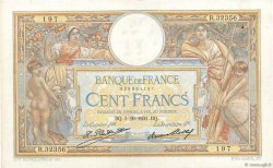 100 Francs LUC OLIVIER MERSON grands cartouches FRANCE  1931 F.24.10