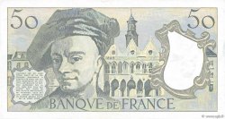 50 Francs QUENTIN DE LA TOUR FRANKREICH  1985 F.67.11 fVZ