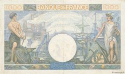 1000 Francs COMMERCE ET INDUSTRIE FRANCE  1944 F.39.12 VF+
