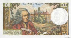 10 Francs VOLTAIRE FRANCE  1971 F.62.49 XF+