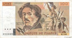 100 Francs DELACROIX modifié FRANCE  1985 F.69.09 F