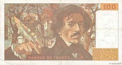 100 Francs DELACROIX modifié FRANCE  1985 F.69.09 F