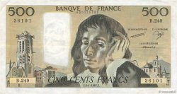 500 Francs PASCAL FRANCIA  1987 F.71.35 q.BB