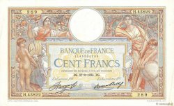 100 Francs LUC OLIVIER MERSON grands cartouches FRANKREICH  1934 F.24.13 SS
