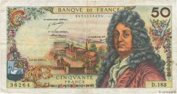 50 Francs RACINE FRANCIA  1971 F.64.19 BC