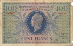100 Francs MARIANNE FRANCE  1943 VF.06.01e VG