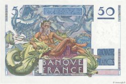 50 Francs LE VERRIER FRANCIA  1946 F.20.03 q.FDC