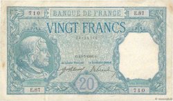 20 Francs BAYARD FRANCE  1916 F.11.01 F