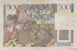 500 Francs CHATEAUBRIAND FRANKREICH  1945 F.34.01 S