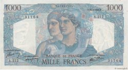 1000 Francs MINERVE ET HERCULE FRANCIA  1946 F.41.11 SPL