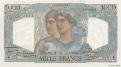 1000 Francs MINERVE ET HERCULE FRANCIA  1950 F.41.32 EBC+