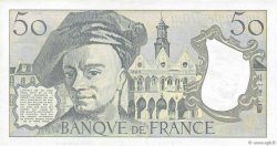50 Francs QUENTIN DE LA TOUR FRANCIA  1991 F.67.17 SPL