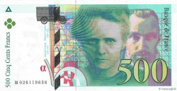 500 Francs PIERRE ET MARIE CURIE FRANCE  1994 F.76.01 pr.NEUF