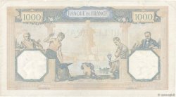 1000 Francs CÉRÈS ET MERCURE type modifié FRANCE  1938 F.38.32 TB+