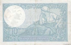 10 Francs MINERVE modifié FRANCE  1941 F.07.30 TTB