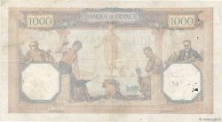 1000 Francs CÉRÈS ET MERCURE FRANCIA  1927 F.37.01 BC