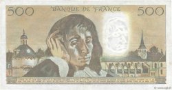 500 Francs PASCAL FRANCE  1981 F.71.24 TTB