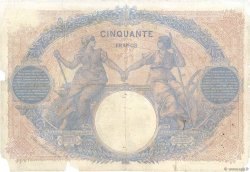 50 Francs BLEU ET ROSE FRANCE  1913 F.14.26 AB
