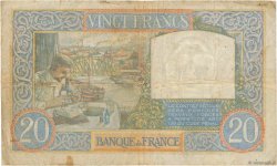 20 Francs TRAVAIL ET SCIENCE FRANCE  1942 F.12.21 pr.TB