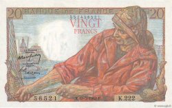 20 Francs PÊCHEUR FRANCE  1949 F.13.15 SUP+