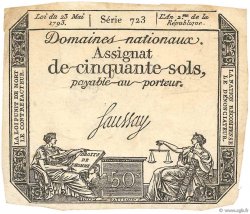 50 Sols FRANCE  1793 Ass.42c