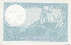 10 Francs MINERVE modifié FRANCE  1940 F.07.20 SUP+