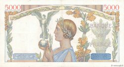 5000 Francs VICTOIRE Impression à plat FRANCE  1939 F.46.09 pr.TTB