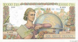 10000 Francs GÉNIE FRANÇAIS FRANCE  1953 F.50.65