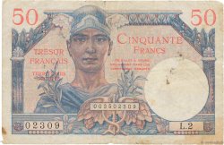 50 Francs TRÉSOR FRANÇAIS FRANCE  1947 VF.31.02