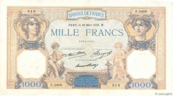 1000 Francs CÉRÈS ET MERCURE FRANCE  1933 F.37.08 TB+