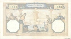 1000 Francs CÉRÈS ET MERCURE FRANCE  1933 F.37.08 TB+
