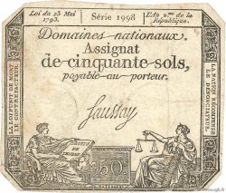 50 Sols FRANCE  1793 Ass.42c