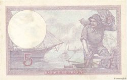 5 Francs FEMME CASQUÉE FRANCE  1922 F.03.06 SUP