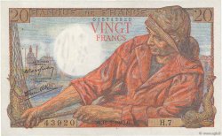 20 Francs PÊCHEUR FRANCE  1942 F.13.01