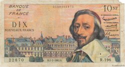 10 Nouveaux Francs RICHELIEU FRANCE  1962 F.57.17 G