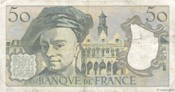 50 Francs QUENTIN DE LA TOUR FRANKREICH  1976 F.67.01 fS