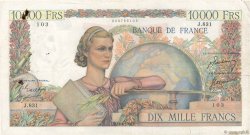 10000 Francs GÉNIE FRANÇAIS FRANCE  1950 F.50.35 F-