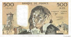 500 Francs PASCAL FRANCE  1988 F.71.38 pr.TTB