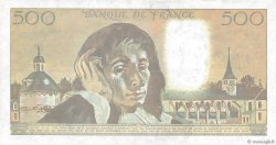 500 Francs PASCAL FRANCE  1988 F.71.38 pr.TTB
