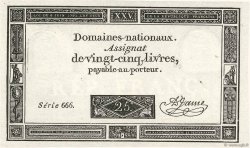 25 Livres FRANCE  1793 Ass.43a